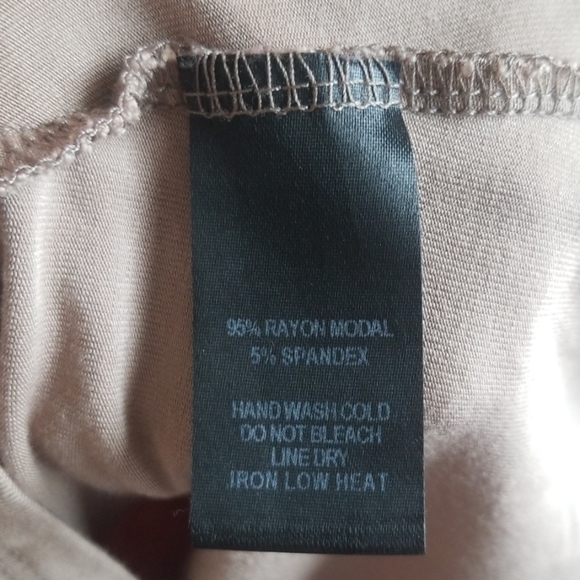 Lulu's Flirt Factor Taupe Off-the-Shoulder Top - Picture 6 of 8